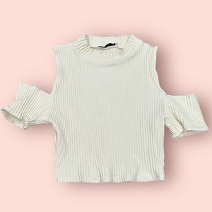 Zara off the shoulder top